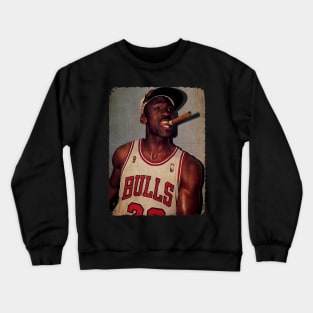 Michael Jordan Cigar Crewneck Sweatshirt